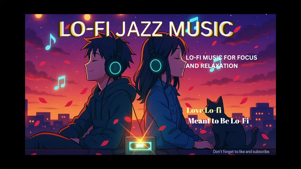 Meant to be Lofi - Lo-fi jazz music for focus, rest and relaxation