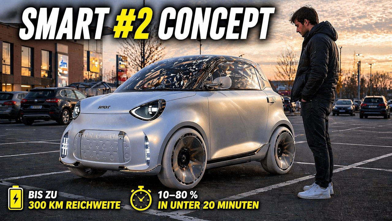 smart #2 Concept: Elektrischer Zweisitzer vor Serienstart 2026
