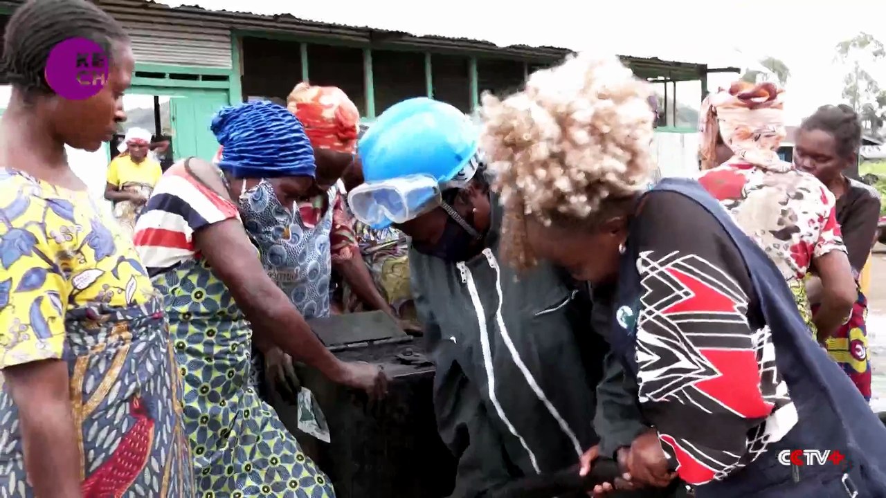 Eco-friendly briquette project empowers women in eastern DRC