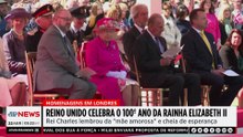 Reino Unido comemora o que seria o 100º aniversário da Rainha Elizabeth II