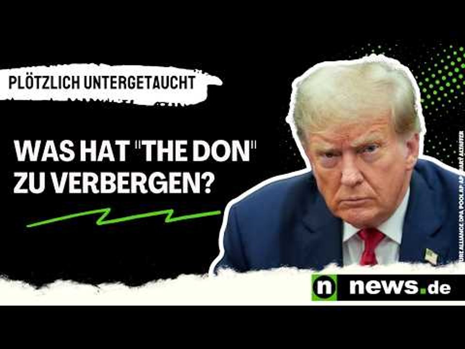 Donald Trump: US-Präsident plötzlich untergetaucht - was hat 'The Don' zu verbergen?