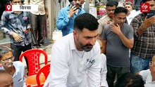 कांग्रेस विधायक गोकुल सेतिया दुष्यंत चौटाला के समर्थन में आए, हिसार पुलिस के रवैये की निंदा
