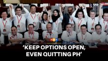 Keep all GE16 options open, even quitting PH, DAP advised