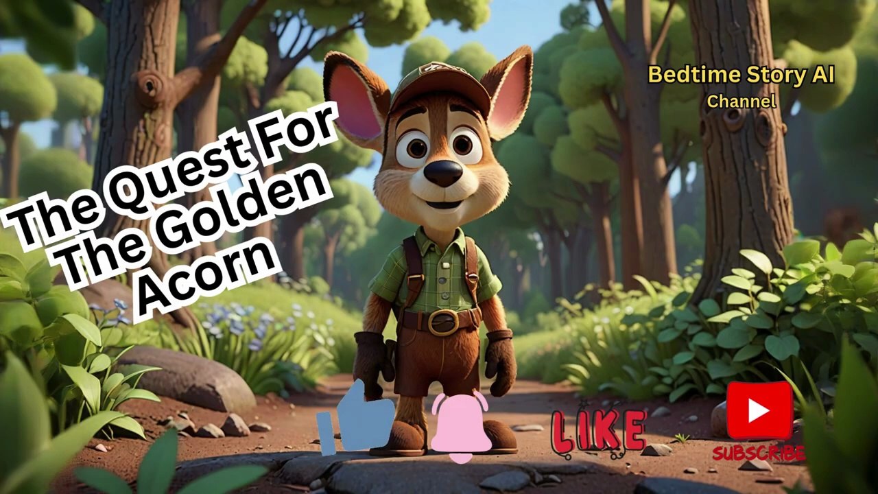 The Quest for the Golden Acorn 🦊✨ Bedtime Story for Kids 📚