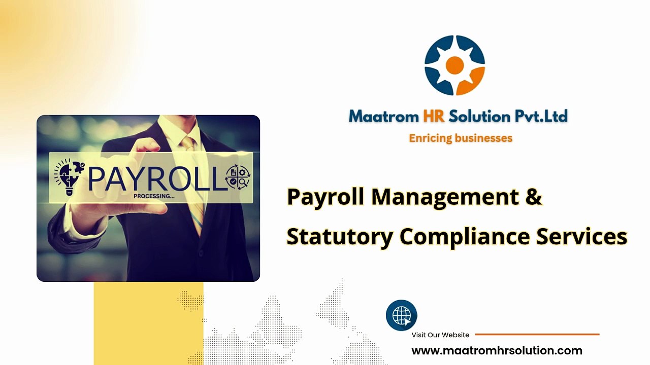 Payroll management and statutory compliance
