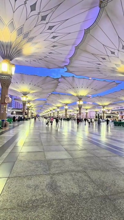 SubhanAllah Beautiful View of Masjid e Nabawi 🕌 | Madina Pak Peaceful Video