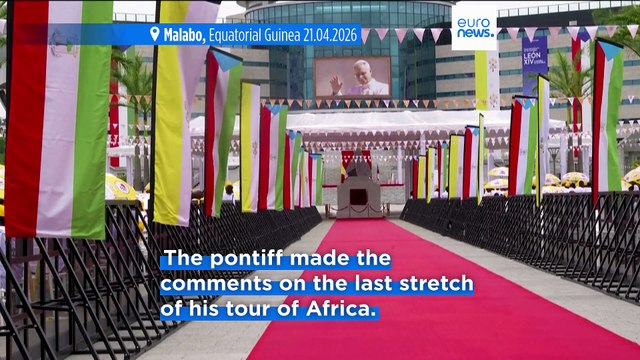 Pope Leo XIV condemns ‘lust for power’ and inequality in Equatorial Guinea