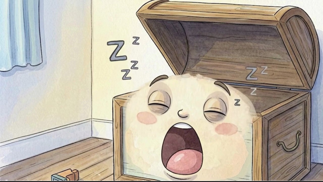 The Sleepy Toy Box 🥱: A Magical Cleanup Story! | Animated Bedtime Story for Toddlers