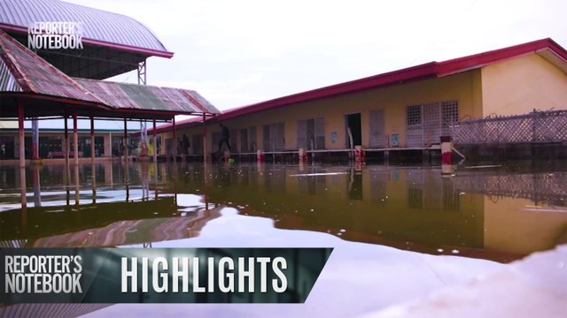Paaralan sa Macabebe, Pampanga, lubog sa tubig! | Reporter’s Notebook
