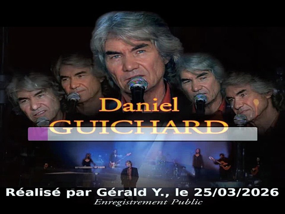 Daniel Guichard_L'indien (Clip live 2015)