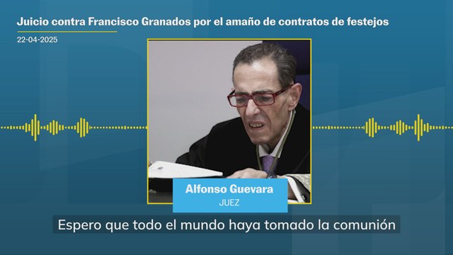 Juez Guevara: Espero todos tomen la comunión y todas las fiestas de San Isidro pague el PP