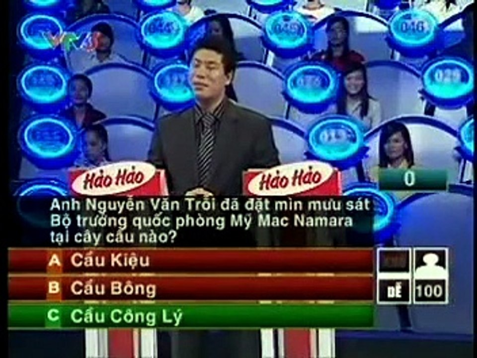VTV3 - Trích đoạn Đấu trường 100 (6/9/2010)