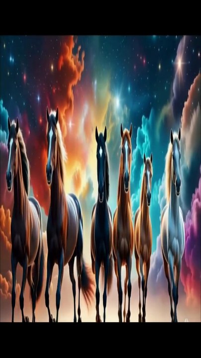Wild horses Running-Freedom in Motion Cinematic