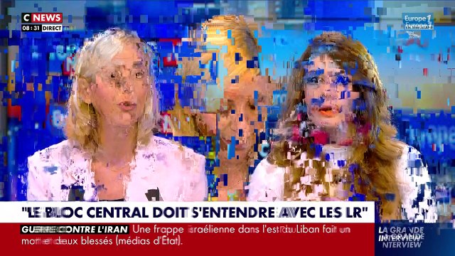 L'ambiance était glaciale entre Laurence Ferrari et Maud Bregeon sur le plateau de CNews