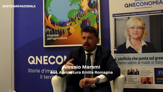 Macfrut 2026 - L'intervista ad Alessio Mammi, Assessore Agricoltura Emilia Romagna