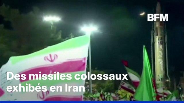 Guerre au Moyen-Orient: l'Iran exhibe des missiles balistiques lors de rassemblements pro-régime