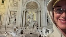 Katy Perry, Trevi Çeşmesi’ne demir para yerine kredi kartı bıraktı