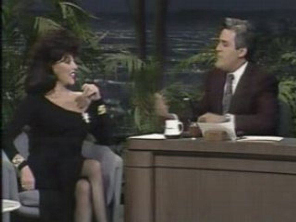 JOAN COLLINS ON JAY LENO SHOW