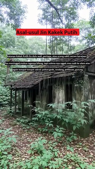 asal-usul jin kakek putih
