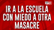 A la escuela con miedo a la masacre: habla la mamá de un nene amenazado