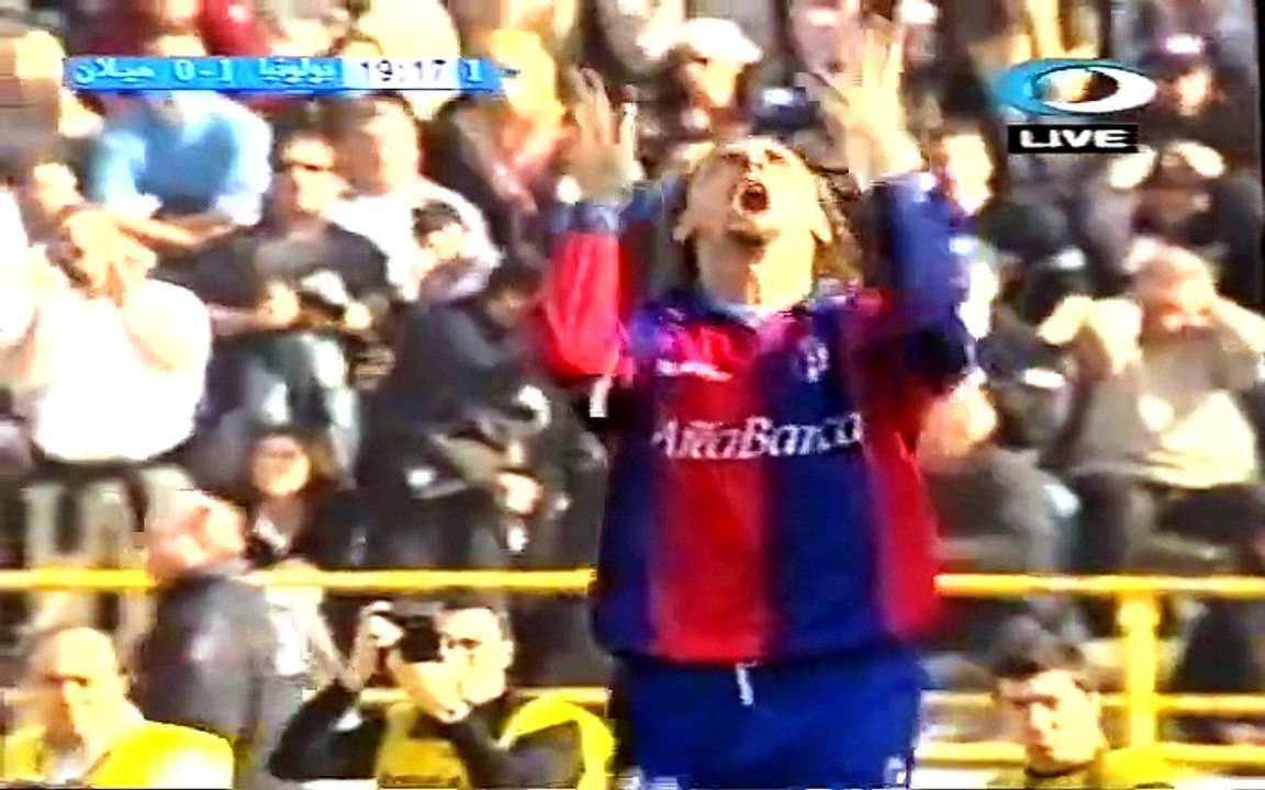 bologna VS milan Serie A 2001-02