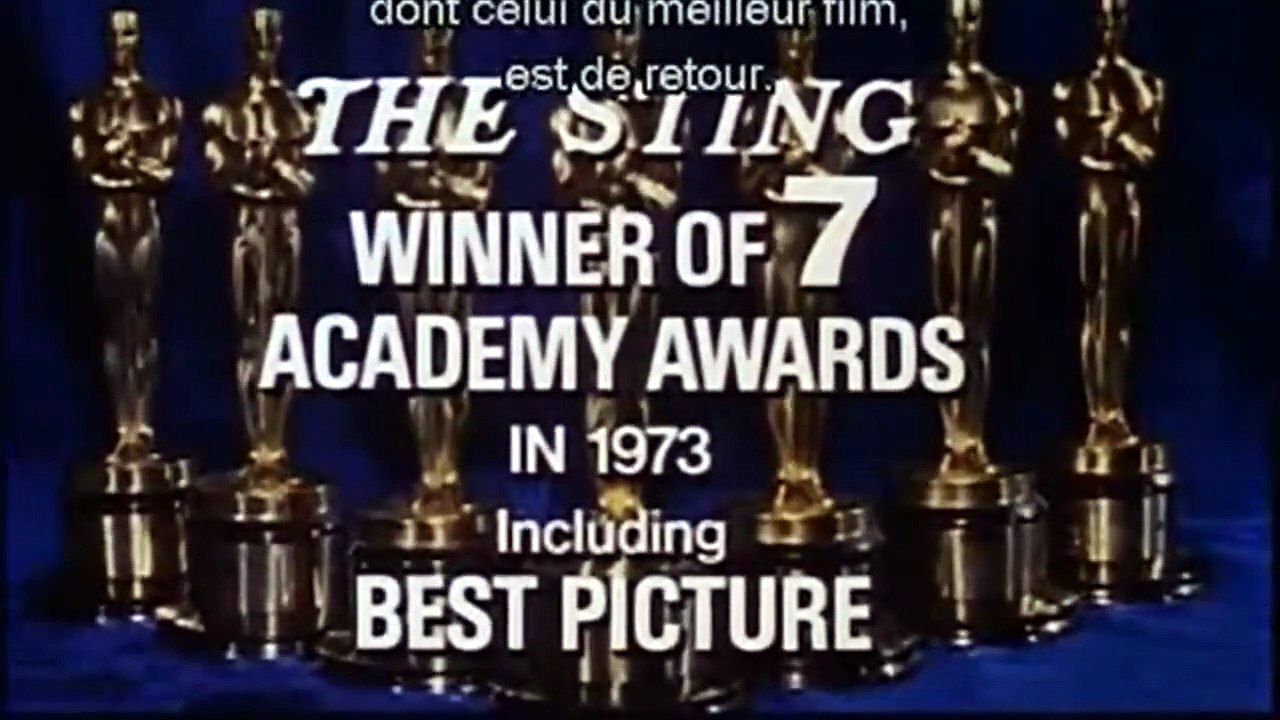 Bande-annonce "L'Arnaque" avec Paul Newman et  Robert Redford,