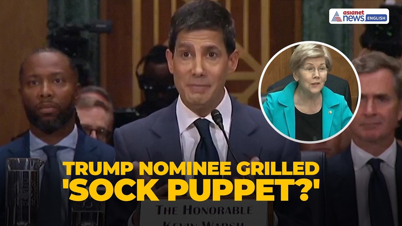 Trump Fed Nominee Clash: Warren Grills Warsh on Independence, ‘Sock Puppet’ Charge Explodes