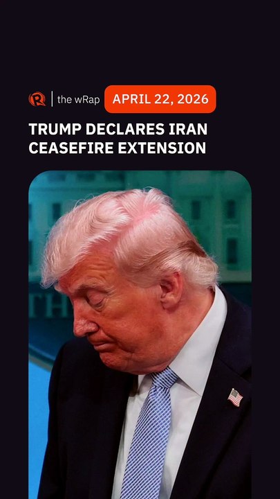 Trump declares Iran ceasefire extension with peace talks in doubt