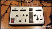 Sony Mixer video SEG 1  Special Effect Generator. 1968