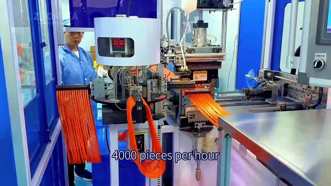 4000 pieces/hour, this Silicone rubber O-ring bonding machine makes the comment section boil