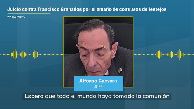 Juez Guevara: Espero todos tomen la comunión y todas las fiestas de San Isidro pague el PP