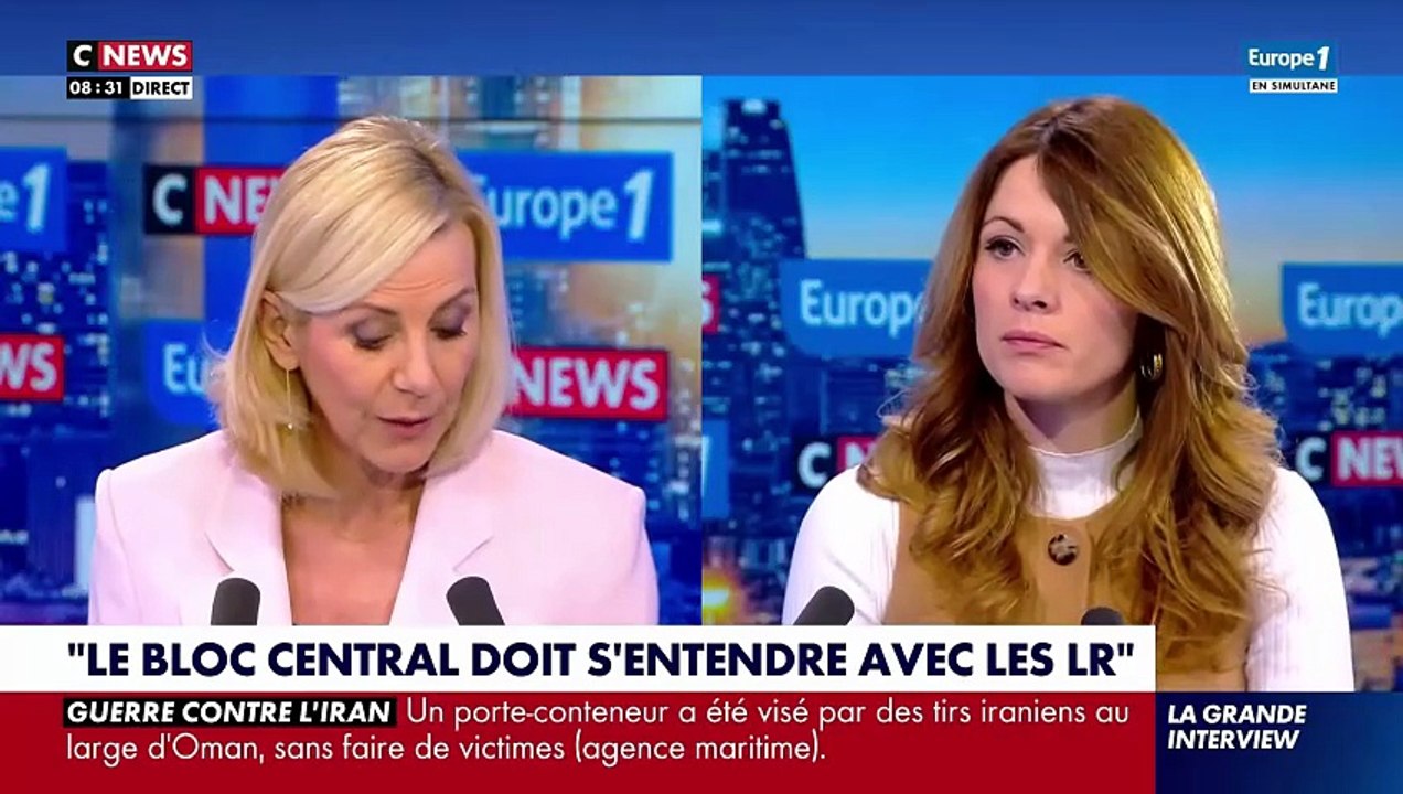 Echange tendu ce matin sur CNews entre Laurence Ferrari et la porte-parole du gouvernement Maud Bregeon sur la commission d’enquête sur l’audiovisuel: "Ce n’est pas ma question" - VIDEO