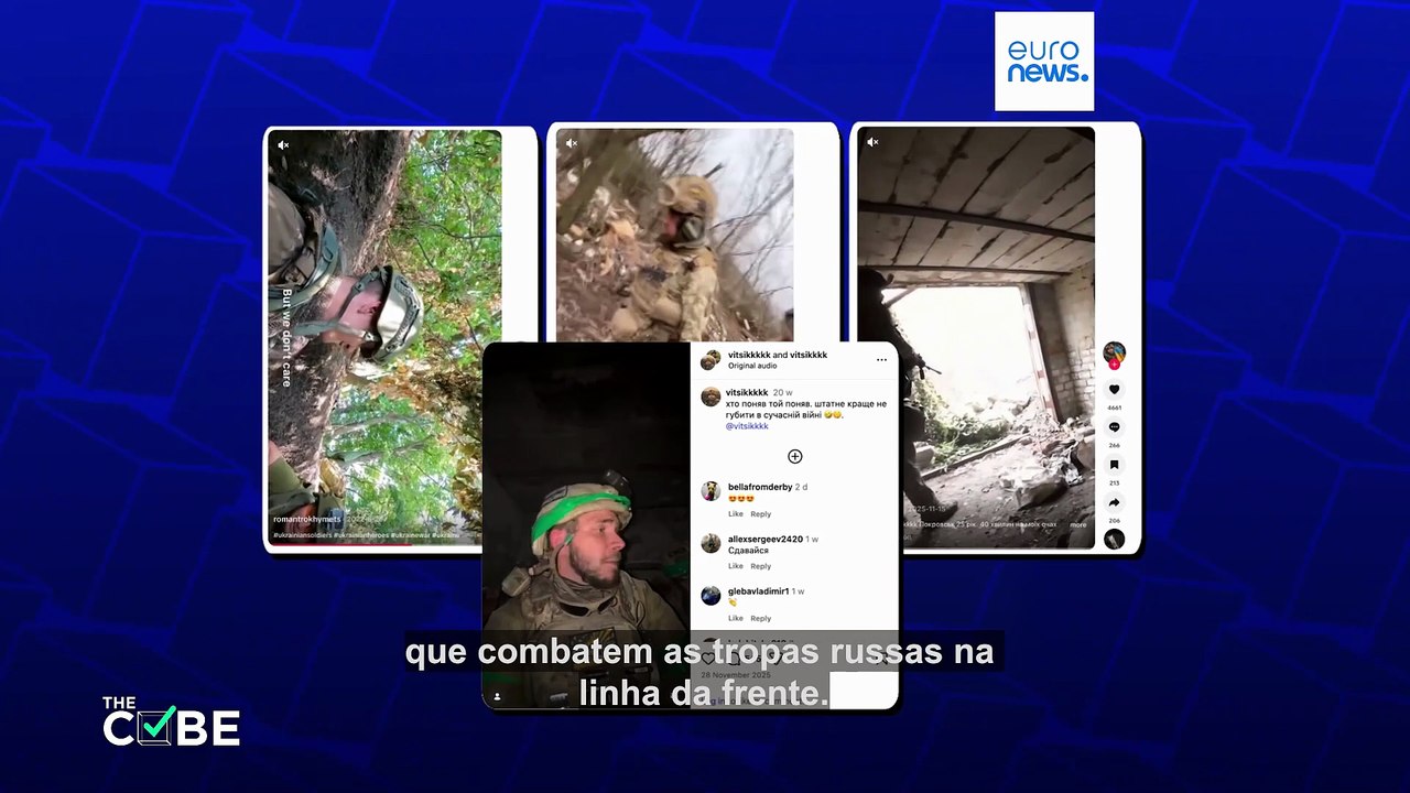 Vídeos gerados por IA visam minar moral dos soldados enquanto se arrasta a guerra da Rússia na Ucrânia