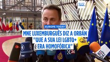 Ministro dos Negócios Estrangeiros luxemburguês disse a Orbán "que a sua lei LGBTQ+ era homofóbica"