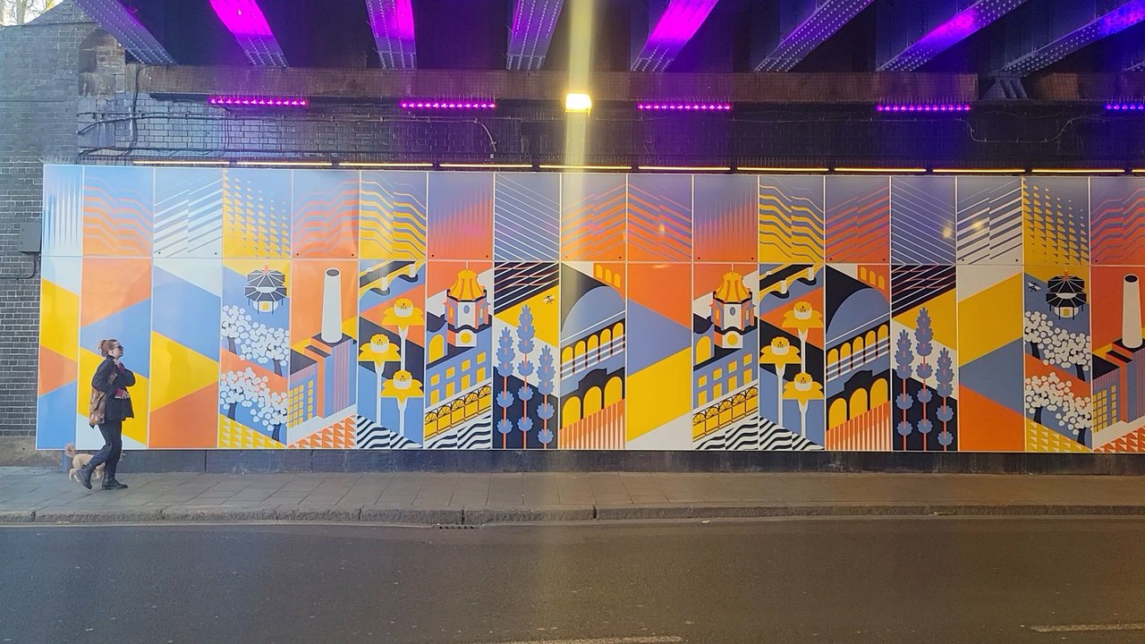 Video of the Falcon Road Bridge I took earlier today.