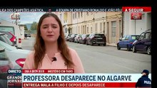 Reportagem CMTV 18-04-2026 desaparecimento Carla Rocha, professora