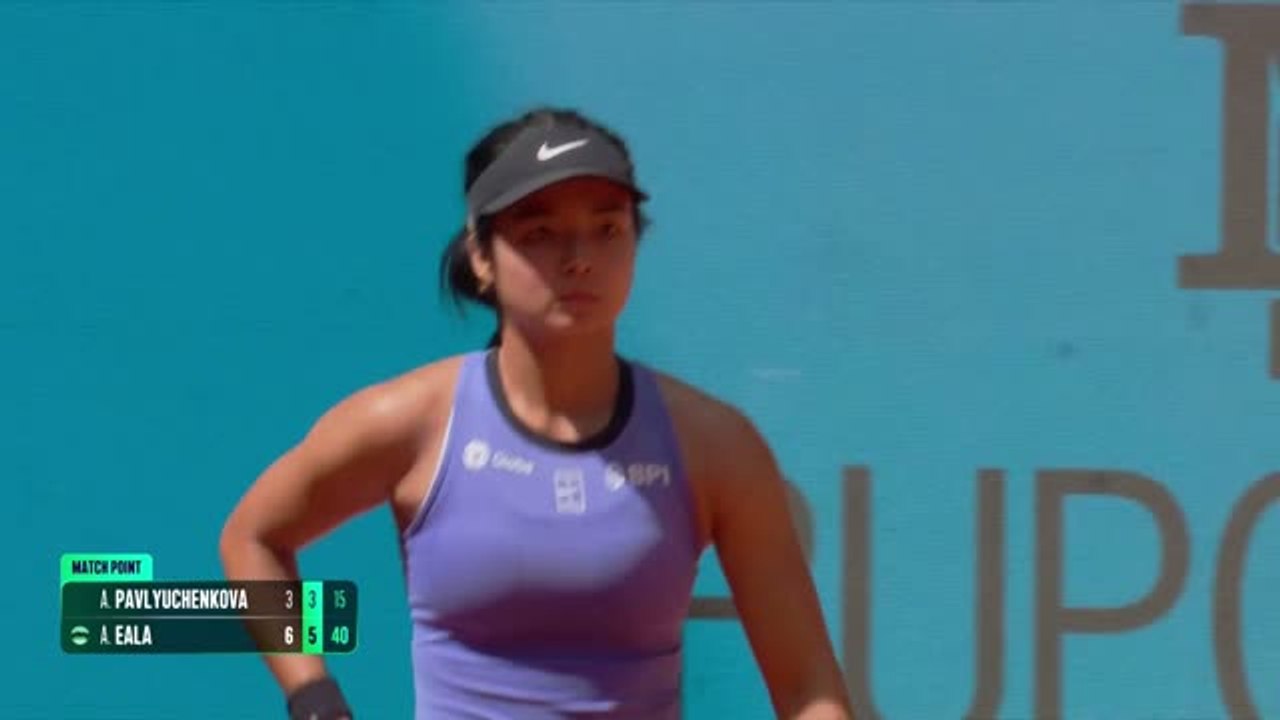 Madrid - Pavlyuchenkova, un petit tour et puis s'en va