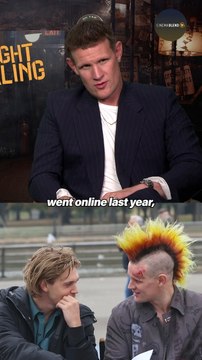 Matt Smith Was So ‘Nervous’ About His Hair In ‘Caught Stealing,’ Darren Aronofsky Had To Step In #shorts