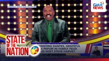 Dingdong Dantes, grateful sa papuri ni Family Feud U.S. host Steve Harvey | SONA