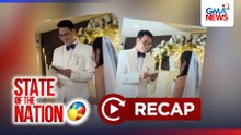 State of the Nation: (Part 2)Wedding vow na may bitaw!