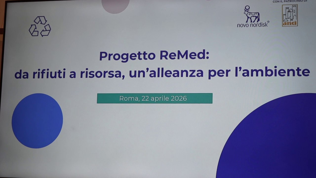 Rifiuti sanitari, il progetto "ReMed" punta sull'economia circolare