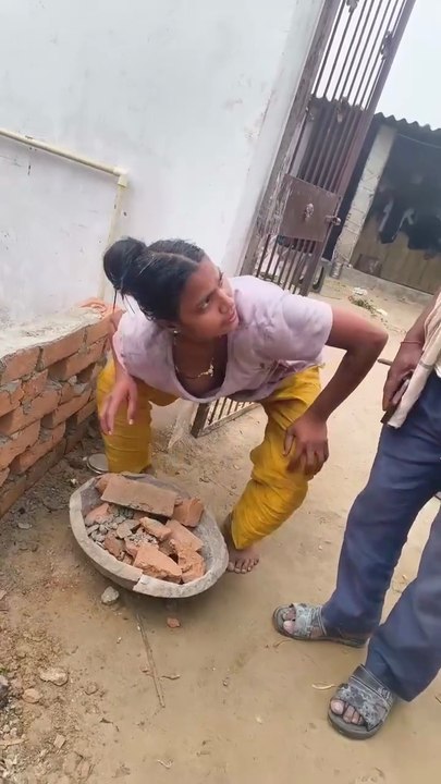 A Helping Hand for a Hardworking Girl 😂