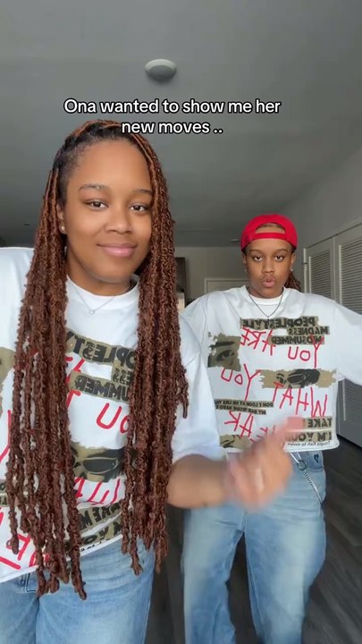 She lowkey ATE but maybe stay on beat next time 🤣🏽 #foryou #twins