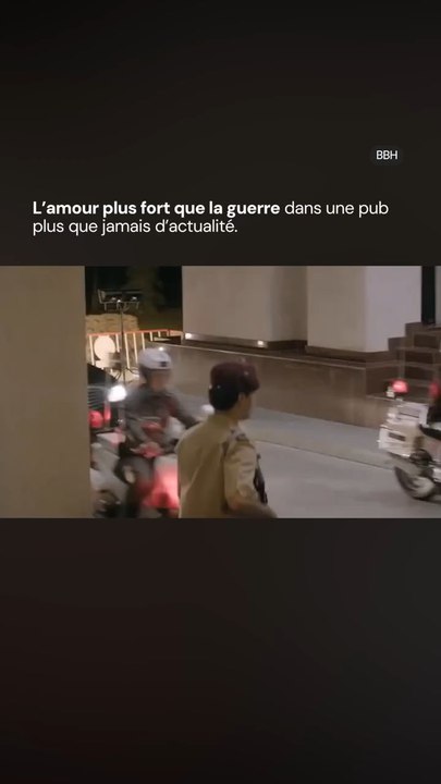 pub l'amour plus fort que la guerre