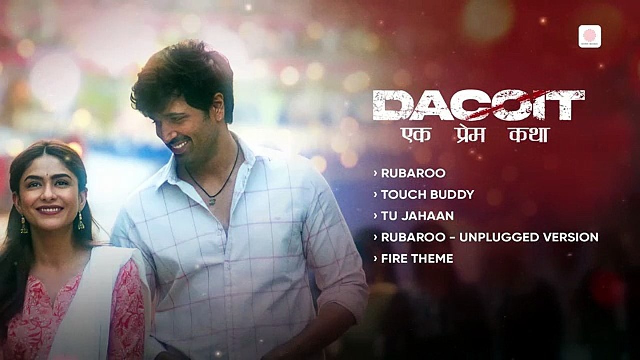 Dacoit Hindi Movie Songs Jukebox | Adivi Sesh & Mrunal Thakur | Bheems Ceciroleo Music Album