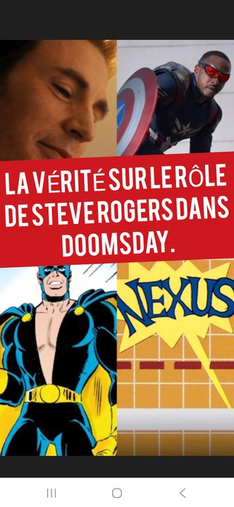 LA VÉRITÉ SUR LE RÔLE DE STEVE ROGERS DANS AVENGERS DOOMSDAY.