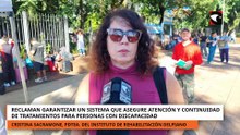 Reclaman garantizar un sistema que asegure atención y continuidad de tratamientos para personas con discapacidad