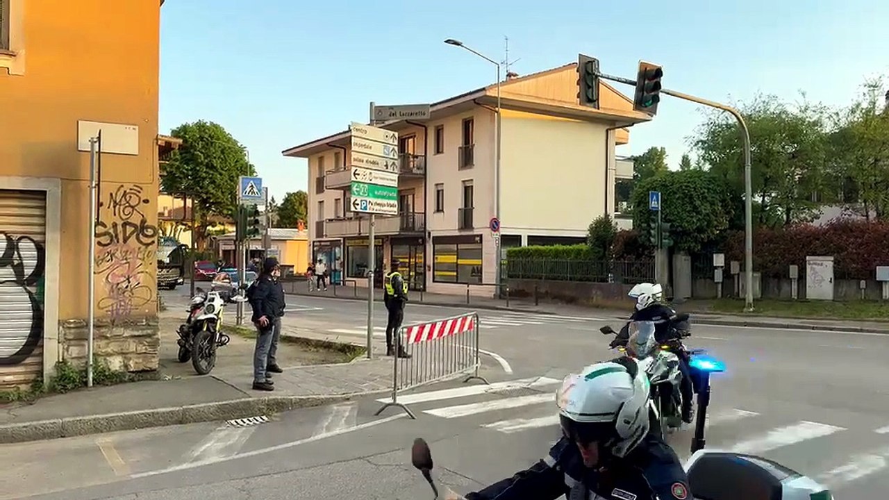 Atalanta-Lazio, l'arrivo del pullman biancoceleste al Gewiss - VIDEO