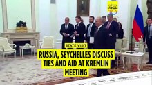Putin hosts Seychelles president at Kremlin