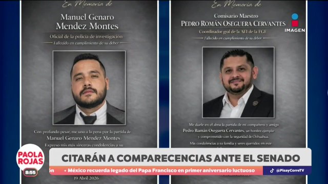 Senado analiza citar a Maru Campos por muerte de agentes | DPC con Paola Rojas